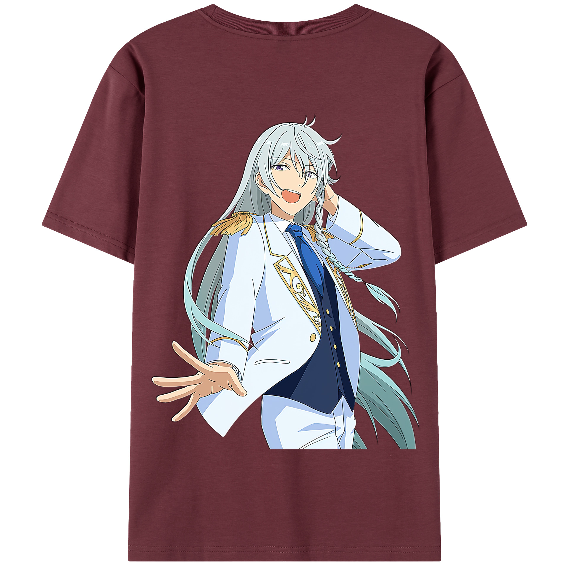 （画像用） あんさんぶるスターズ! Ensemble Stars 綿100％半袖Tシャツ（背面プリント）